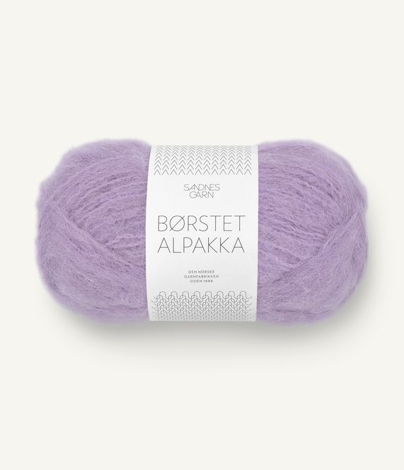 Hovedbilde Børstet Alpakka 5043 Violet Whisper
